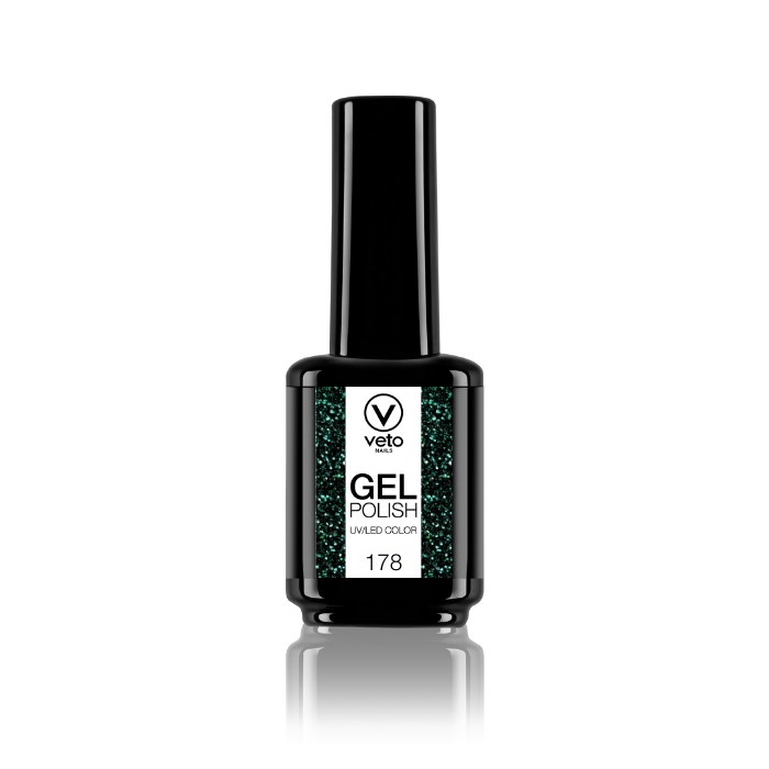 GLITTER GEL POLISH #178