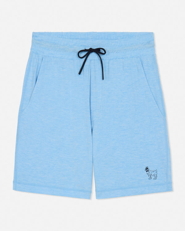 Goat USA Men's Outline Relaxed Shorts Apparel Goat USA Carolina Blue Men's Small