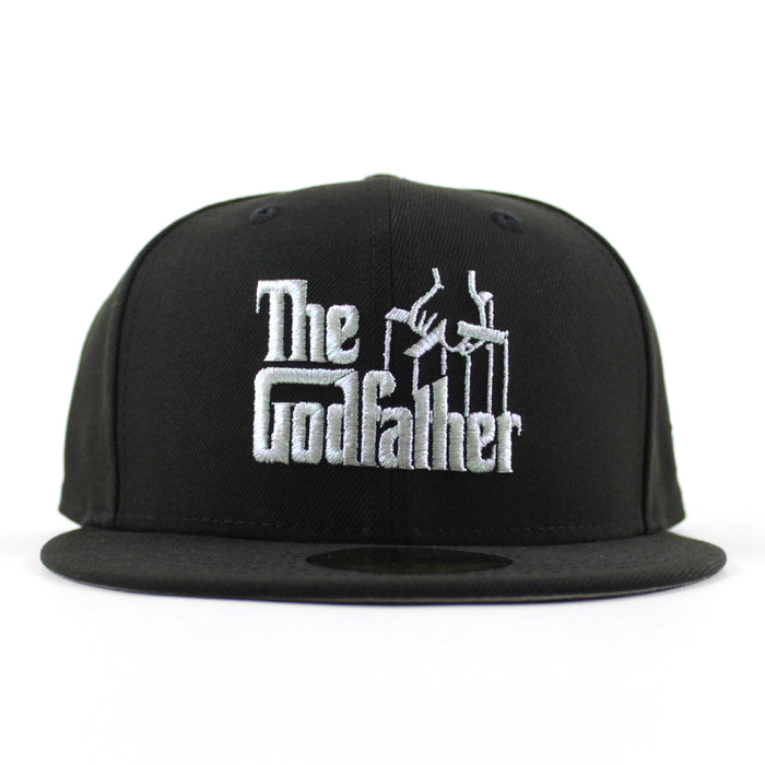 GOD FATHER New Era 59Fifty Fitted Hat (Black Gray Under Brim)