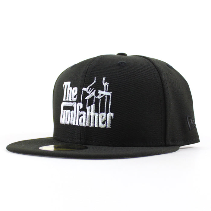 GOD FATHER New Era 59Fifty Fitted Hat (Black Gray Under Brim)