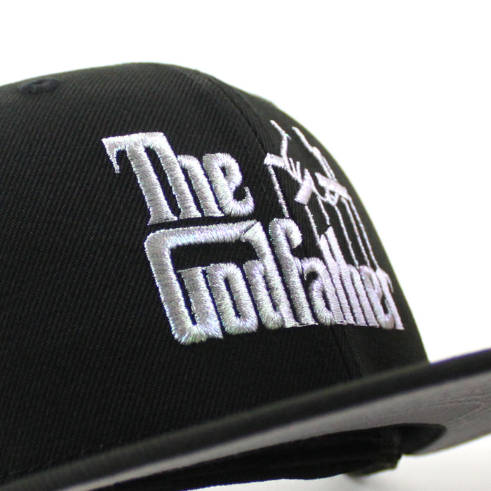 GOD FATHER New Era 59Fifty Fitted Hat (Black Gray Under Brim)