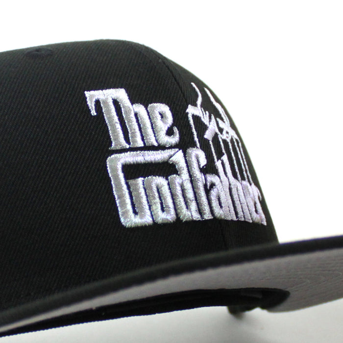 GOD FATHER New Era 59Fifty Fitted Hat (Black Gray Under Brim)