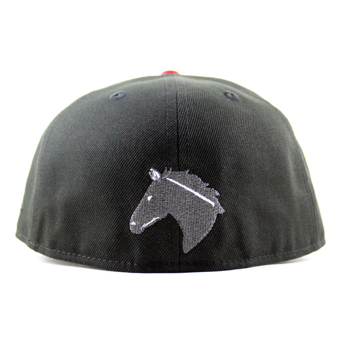 GOD FATHER New Era 59Fifty Fitted Hat (Black Gray Under Brim)