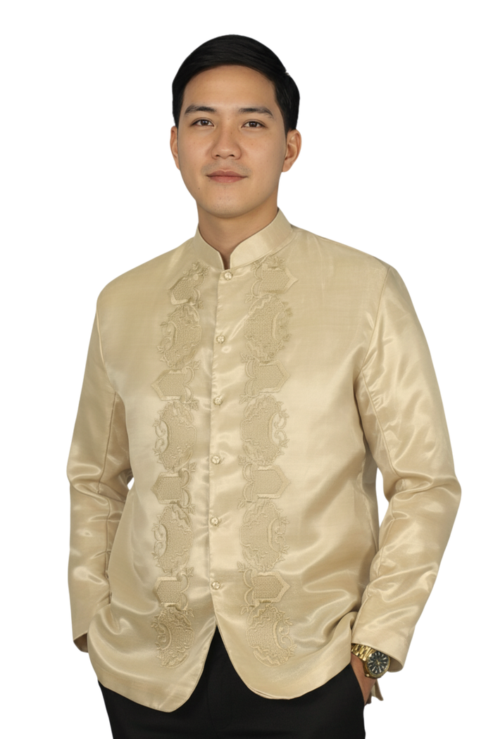 Premium Golden Barong Tagalog