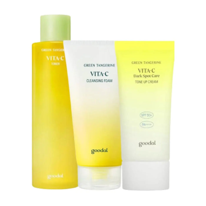 GOODAL Toner, Cleansing Foam & Cream Set - DOKAN