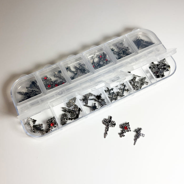Gothic Cross Charms | Lula Beauty