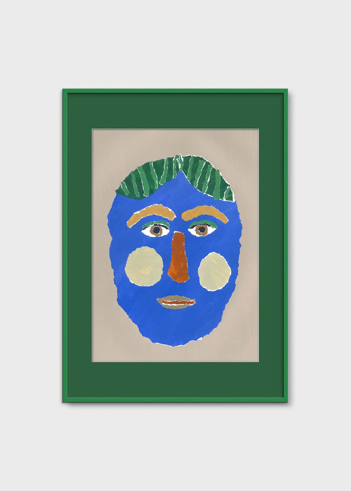 Green Hair Portrait by Park Pardon
