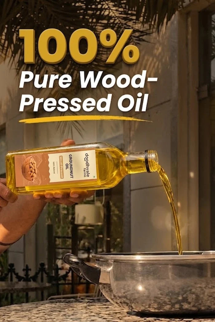 Groundnut Oil - Wood Pressed