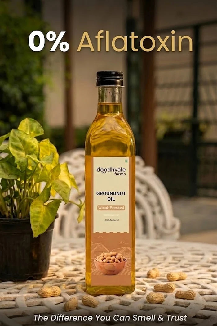 Groundnut Oil - Wood Pressed