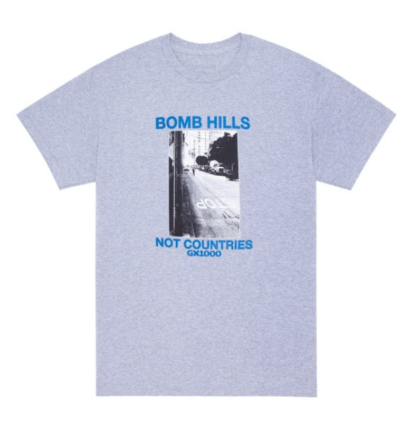 GX1000 BOMB HILLS NOT COUNTRIES MENS T-SHIRT