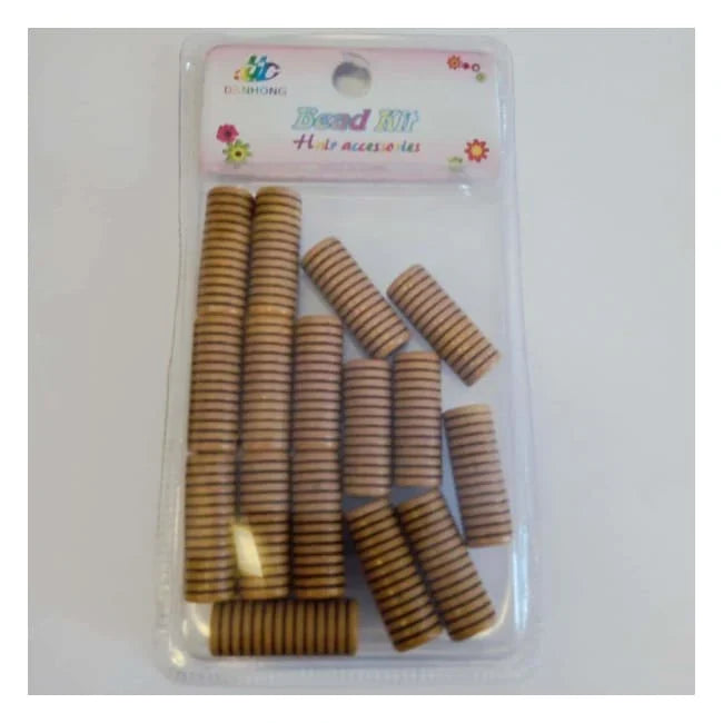 Brown with Black Stripes / Plast