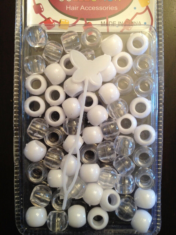 White and Transparent Mix / Plast