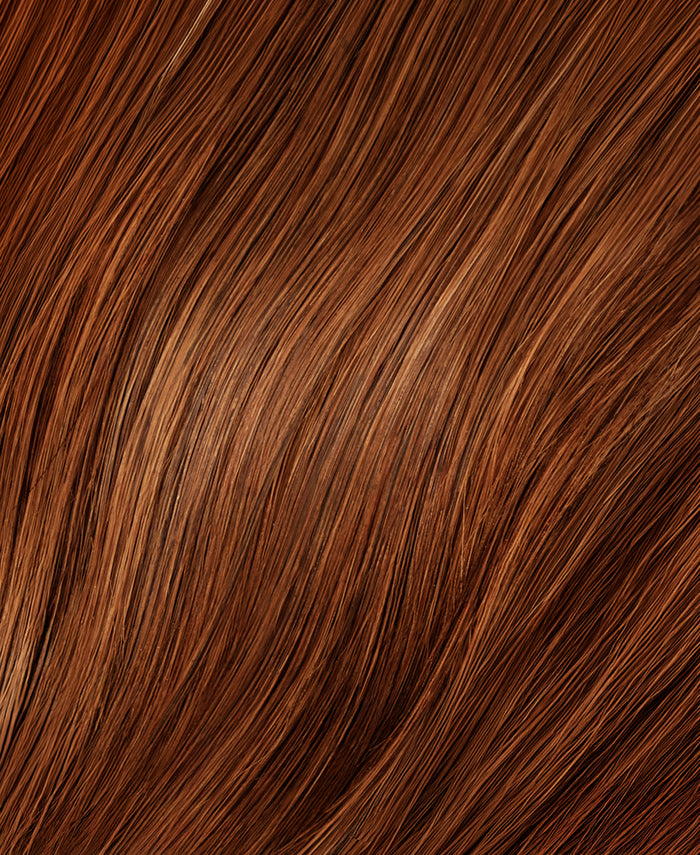 halo one-step hair extensions pumpkin spice.