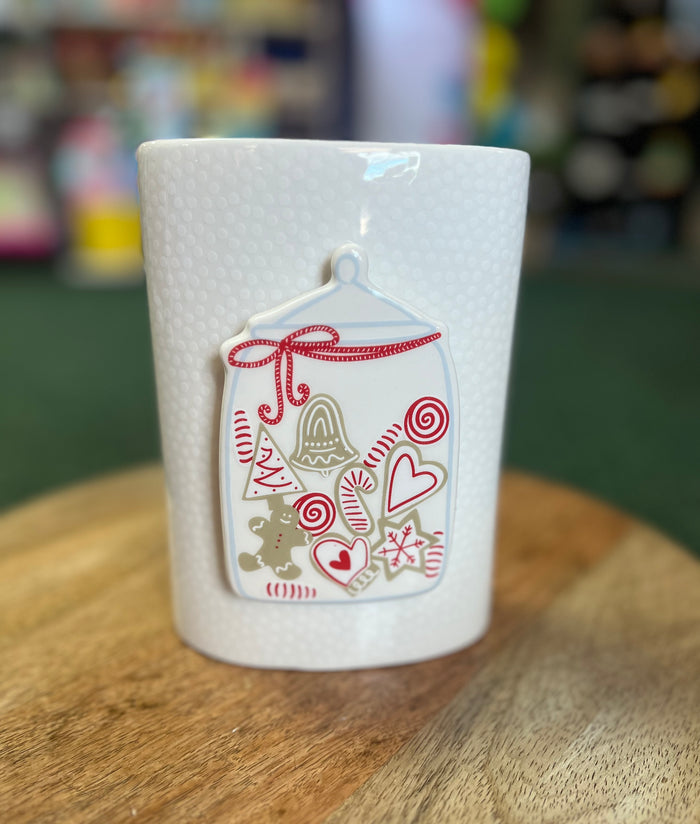 Christmas cookie jar
