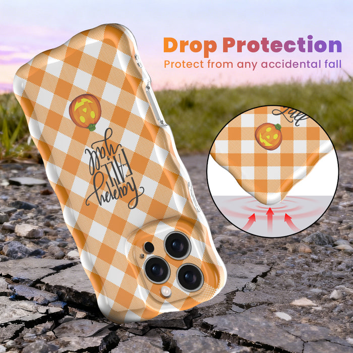Happy Fall Y'all Wavy Luxe MagSafe Case for iPhone â Happy Fall Yâall Celebrate sweater weather in style with the Happy Fall Yâall Wavy Luxe MagSafe Case.