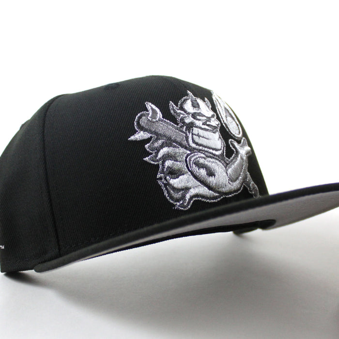 Hellrazors New Era 59Fifty Fitted Hat (Black Gray Under Brim)
