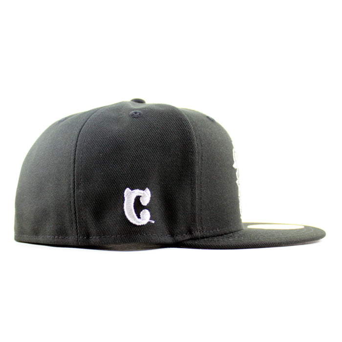 Hellrazors New Era 59Fifty Fitted Hat (Black Gray Under Brim)