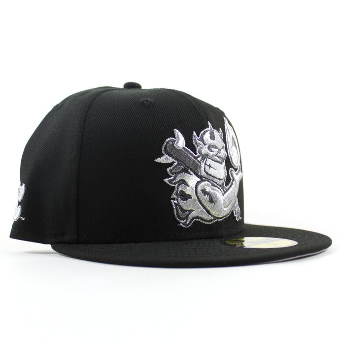Hellrazors New Era 59Fifty Fitted Hat (Black Gray Under Brim)