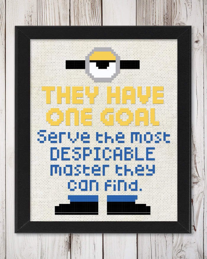 Henchman Cross Stitch Pattern