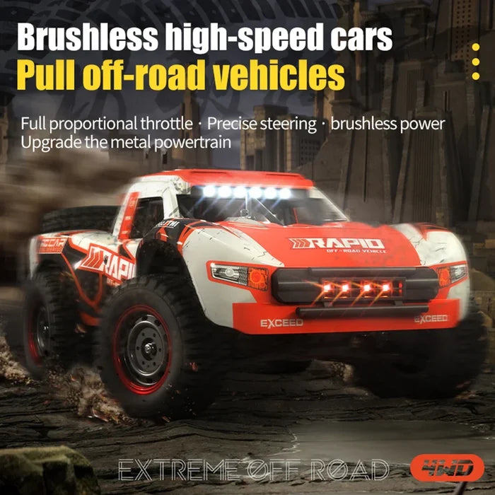 High-Speed JJRC Q130 1:12 4WD RC Drift Monster Truck - 70 KM/H Fun