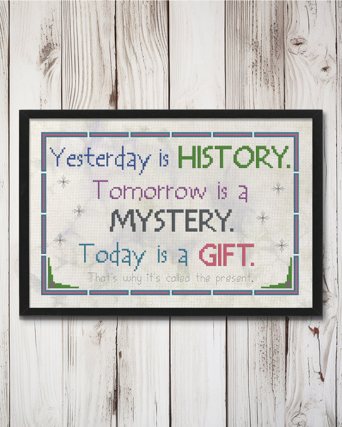 History Cross Stitch Pattern
