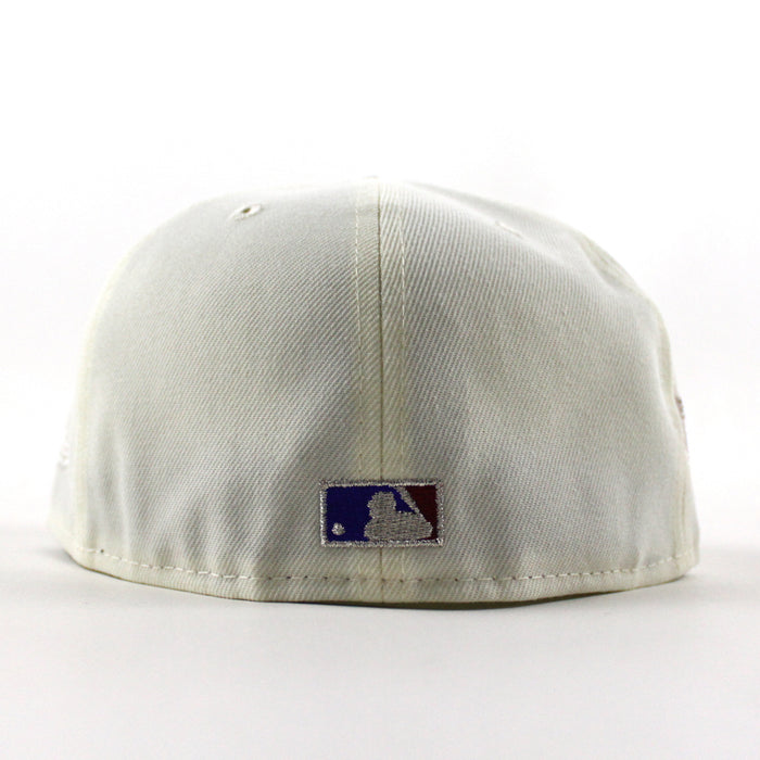 Houston Astros 2005 World Series New Era 59Fifty Fitted Hat (Chrome White Black Gray Under Brim)