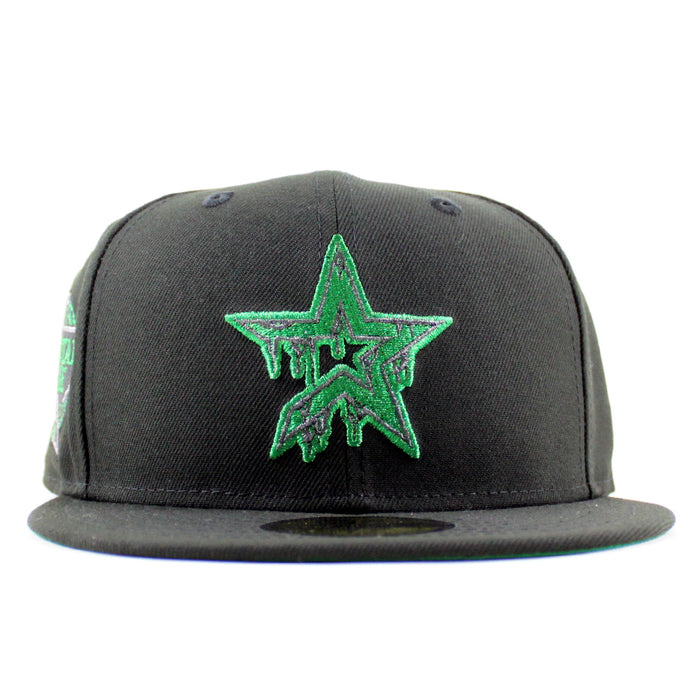 Houston Astros 2024 All Star Game New Era 59Fifty Fitted Hat (Black Green Under Brim)