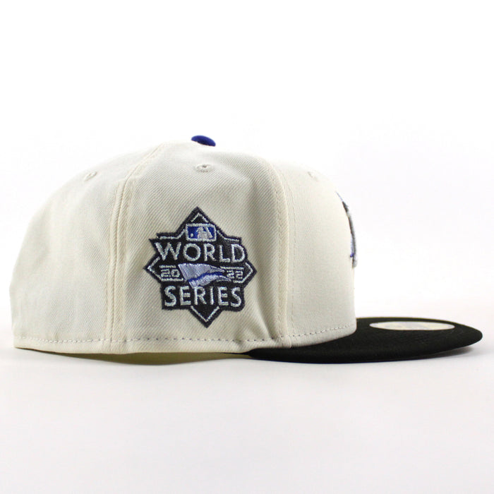 Houston Astros 2025 World Series New Era 59Fifty Fitted Hat (Chrome White Black Gray Under Brim)