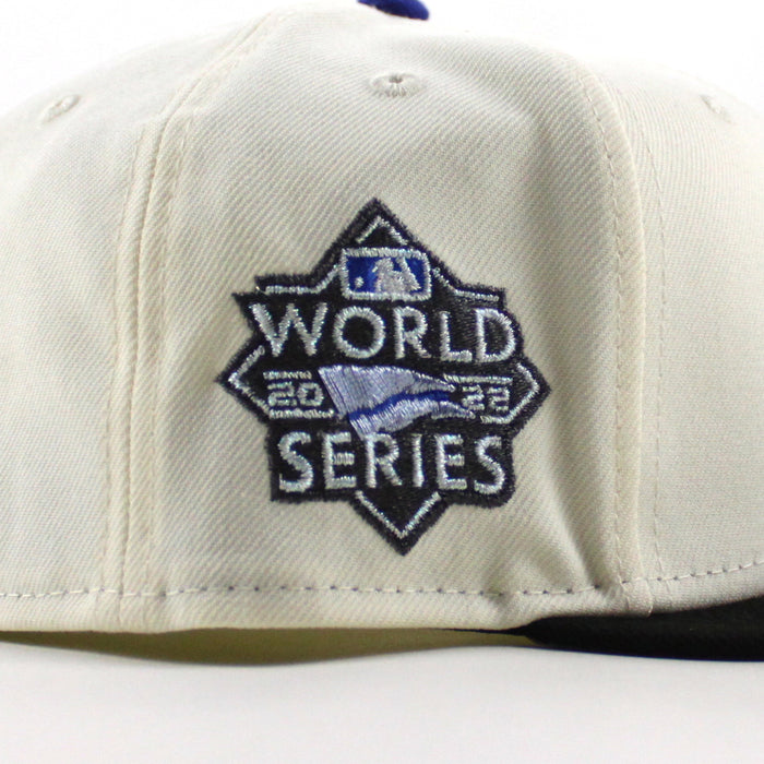 Houston Astros 2025 World Series New Era 59Fifty Fitted Hat (Chrome White Black Gray Under Brim)