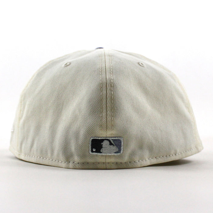 Houston Astros 2025 World Series New Era 59Fifty Fitted Hat (Chrome White Black Gray Under Brim)
