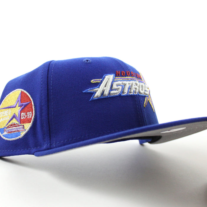 Houston Astros 35 Great Years New Era 59Fifty Fitted Hat (Dark Blue Gray Under Brim)