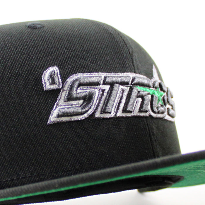Houston ‘stros  35 Great Years Patch New Era 59Fifty Fitted Hat (Black Green Under Brim)