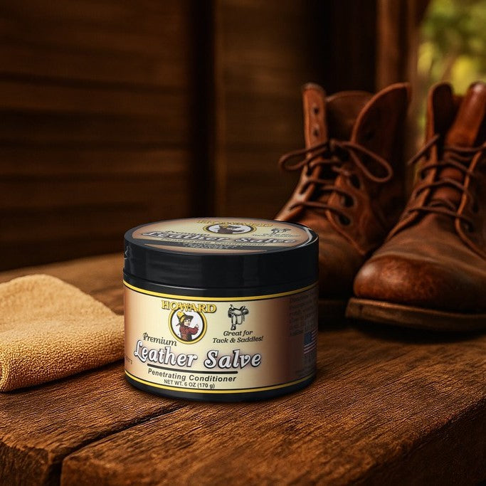 Howard Premium Leather Salve – Deep Conditioning & Long-Lasting Protection 170g