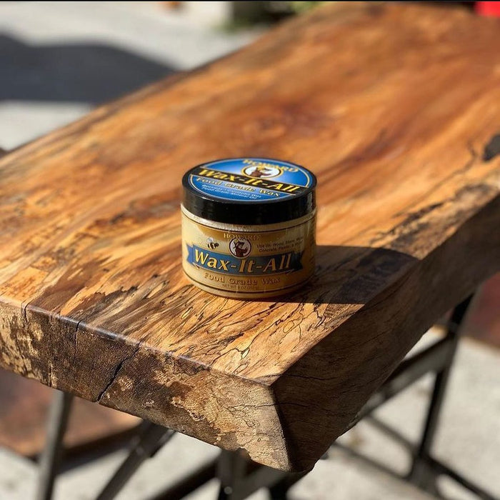 Howard Wax-It-All Food Grade Paste Wax Multi Surface Wood, Stone & Metal Protector