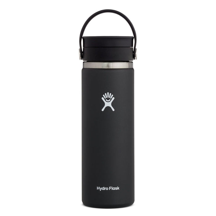 Hydro Flask 20oz Wide Mouth with Flex Sip Lid Accessories Hydro Flask Black-001