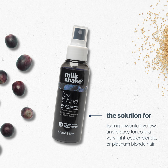 icy blond toning spray