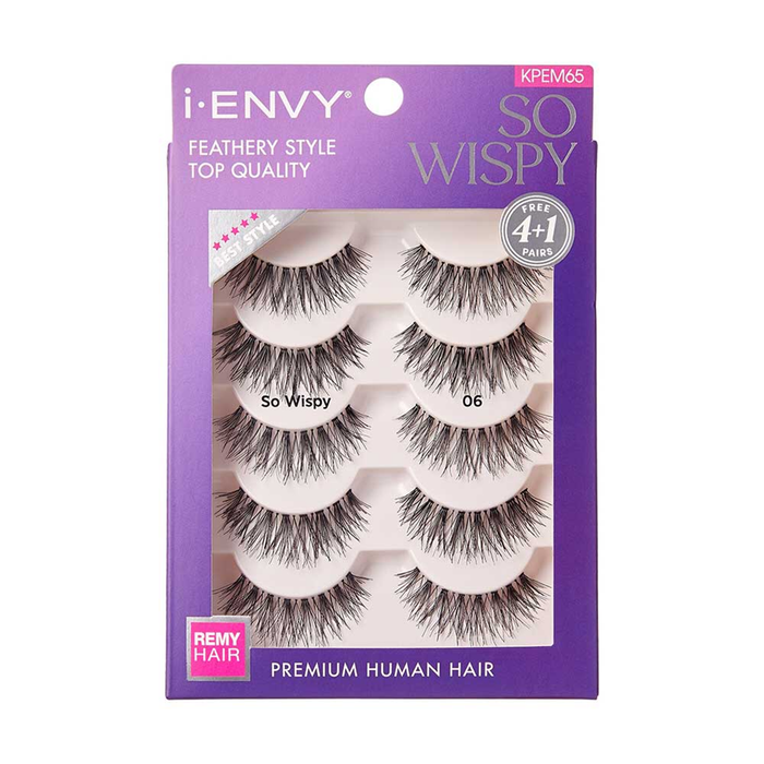 i·ENVY So Wispy Premium Lashes 5 Pairs #KPEM65