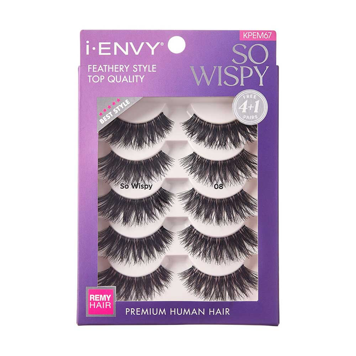 i·ENVY So Wispy Premium Lashes 5 Pairs #KPEM67