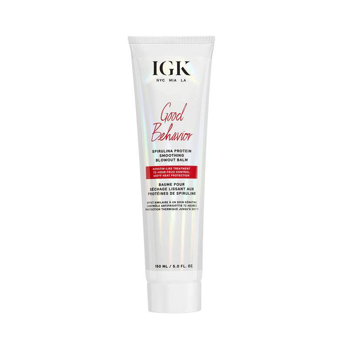 IGK GOOD BEHAVIOR Protein Smoothing Blowout Balm 5oz - IGK | Artisan Hair Cary, Cary NC