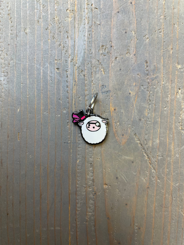 Lady Violet Witherbottom Enamel Charm