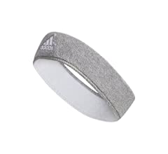 adidas Interval Reversible Headband Accessories Adidas Heather Grey/White