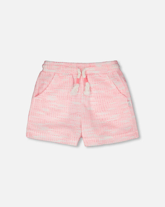 Jacquard Knit Shorts Multicolored-0
