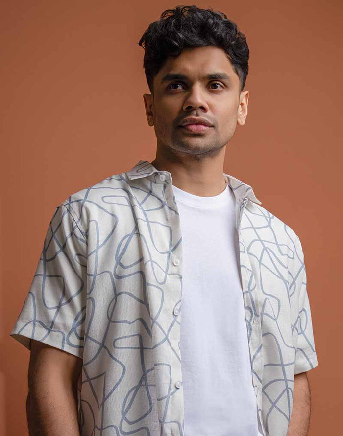 JOBBS SHORT SLEEVE PRINTED SHIRT