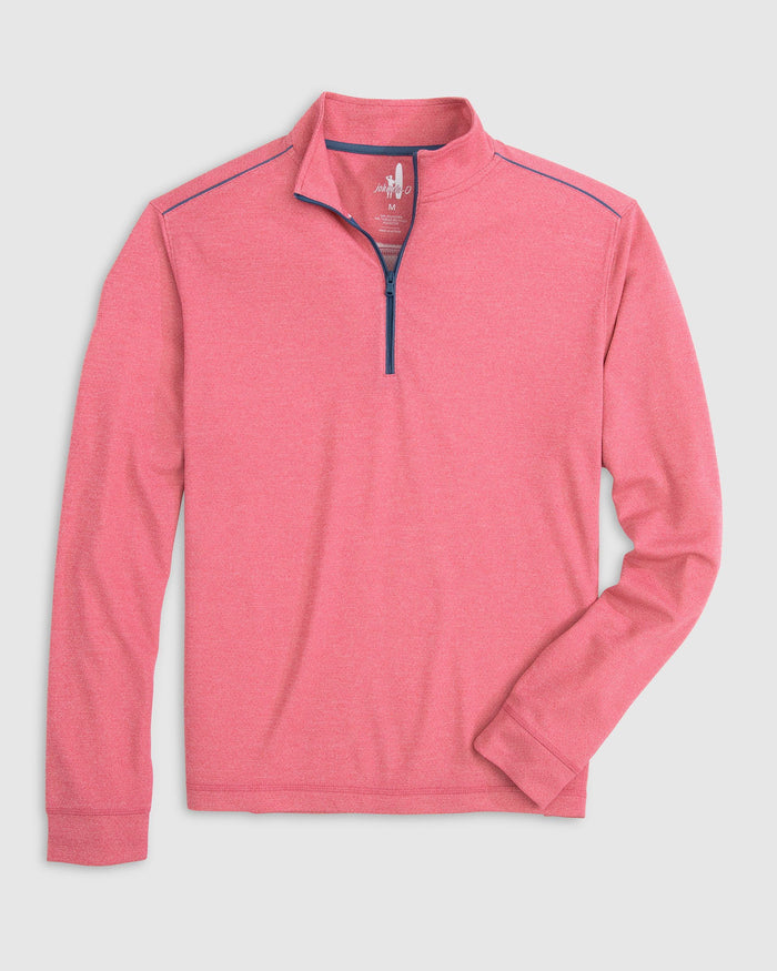 Johnnie O Mens Wells Prep Formance 1 4 Zip Pullover Apparel Johnnie-O Taffy Small