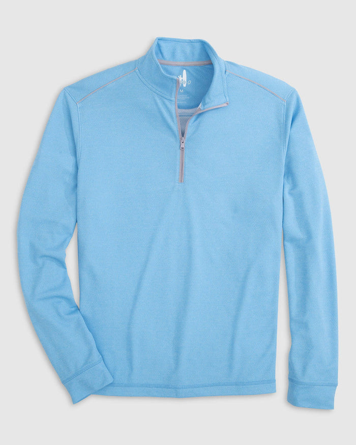 Johnnie O Mens Wells Prep Formance 1 4 Zip Pullover Apparel Johnnie-O Maliblu Small