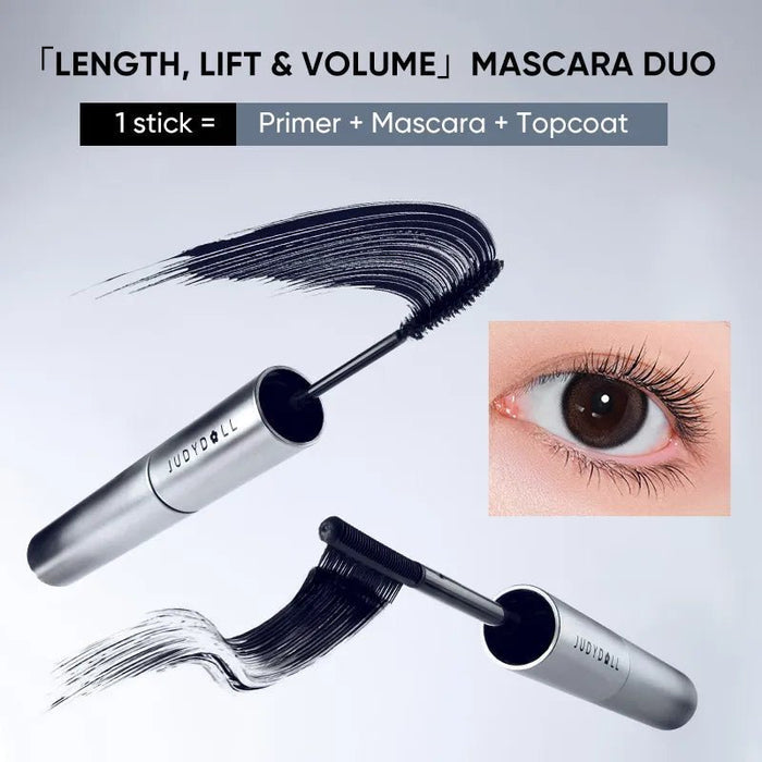 Judydoll Volume & Curling Mascara Duo ماسكارا جوديدول لتكثيف وتجعيد الشعر - Princess Cosmetics Qatar