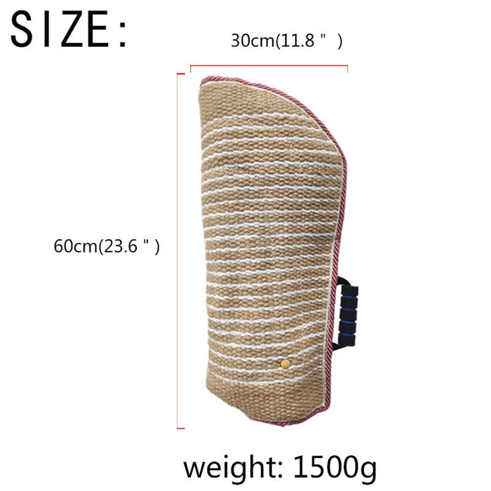 Jute Thickened Dog Bite Sleeves