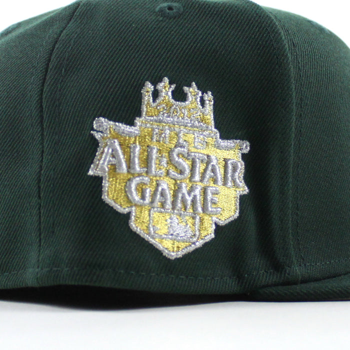 Kansas City Royals 2012 All Star Game New Era 59Fifty Fitted Hat (Dark Green Gray Under Brim)