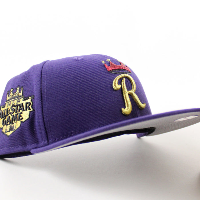 Kansas City Royals 2012 All Star Game New Era 59Fifty Fitted Hat (Purple Gray Under Brim)
