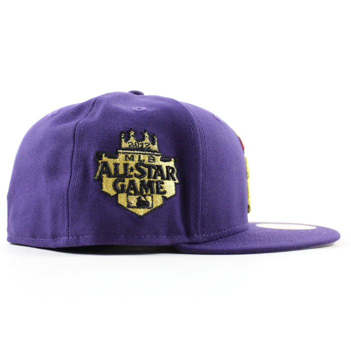 Kansas City Royals 2012 All Star Game New Era 59Fifty Fitted Hat (Purple Gray Under Brim)